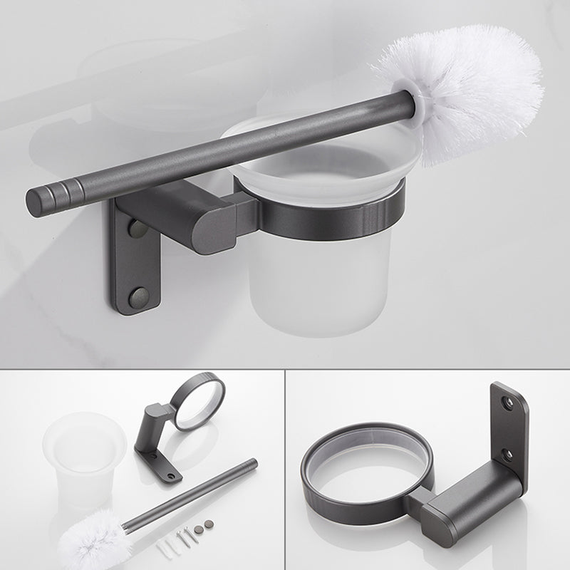 BowLift | Gray Bathroom Accessory Set Modern Bathroom Accessories Hardware Set