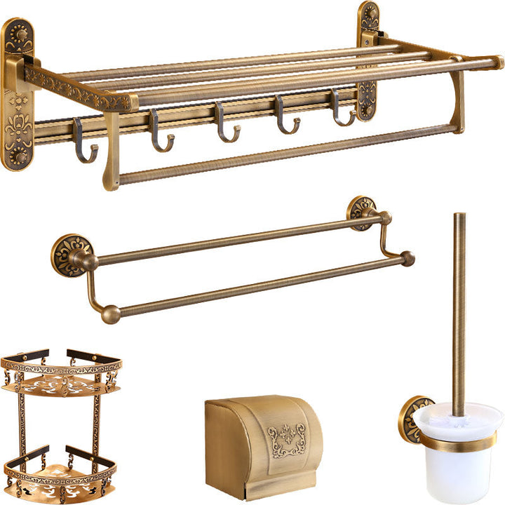 BowLift | Traditional Vintage Brass Bathroom Accessories Single Piece or in Set