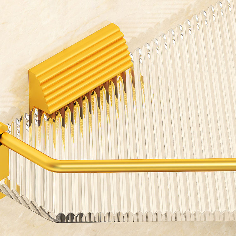 BowLift | Modern 7-piece Bathroom Accessory Set Metal Bathroom Set in Gold