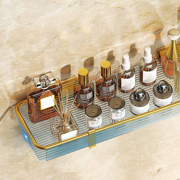 BowLift | Modern 7-piece Bathroom Accessory Set Metal Bathroom Set in Gold