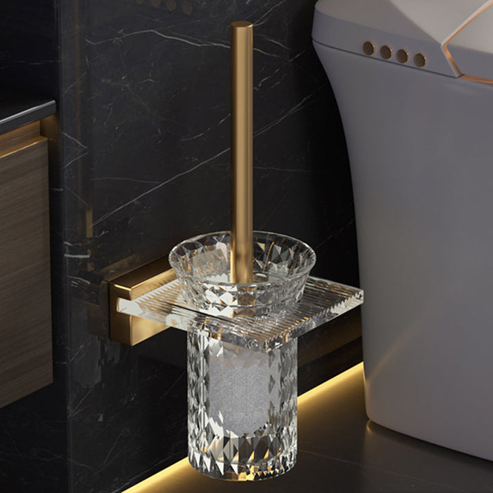 BowLift | 6-piece Bathroom Set Aluminium and Acrylic Bathroom Accessories Hardware Set