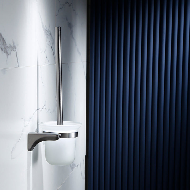 BowLift | Gray traditional bathroom hardware set stainless steel bathroom accessory set