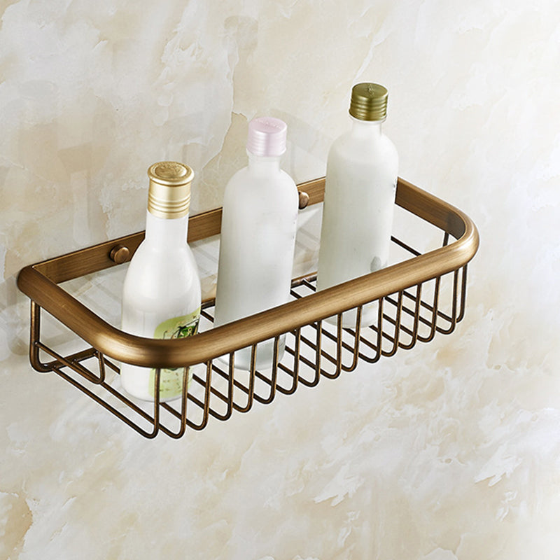 BowLift | 4-piece traditional bathroom accessory set Gold Brass bathroom accessory hardware set