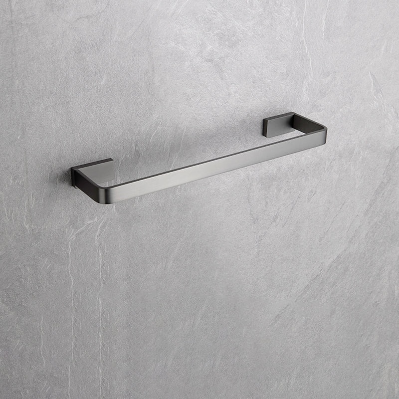 BowLift | Gray metal modern bathroom accessories as a single item or as a set