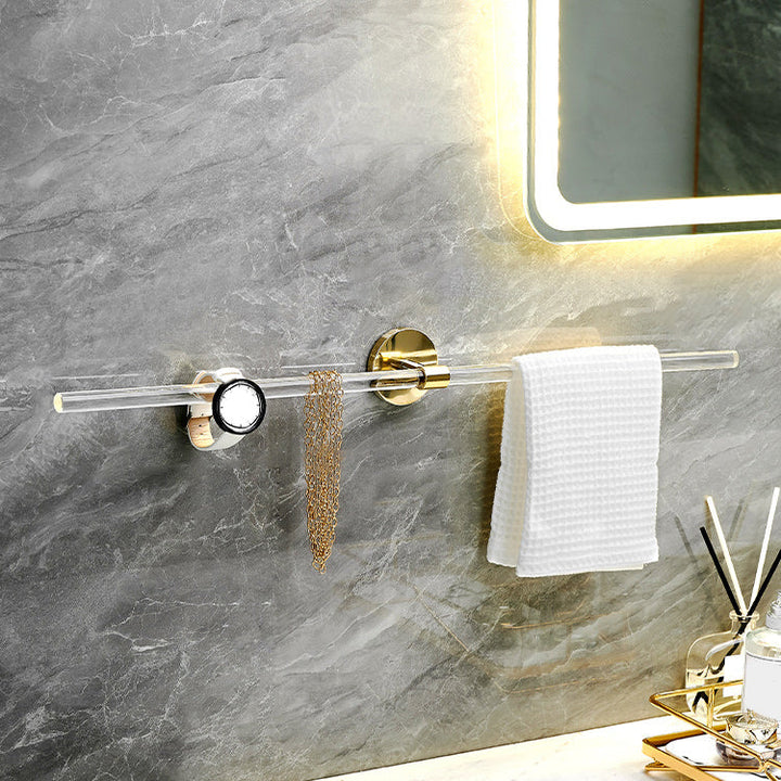 BowLift | Plastic Modern Bathroom Accessories Hardware Set with Shelf