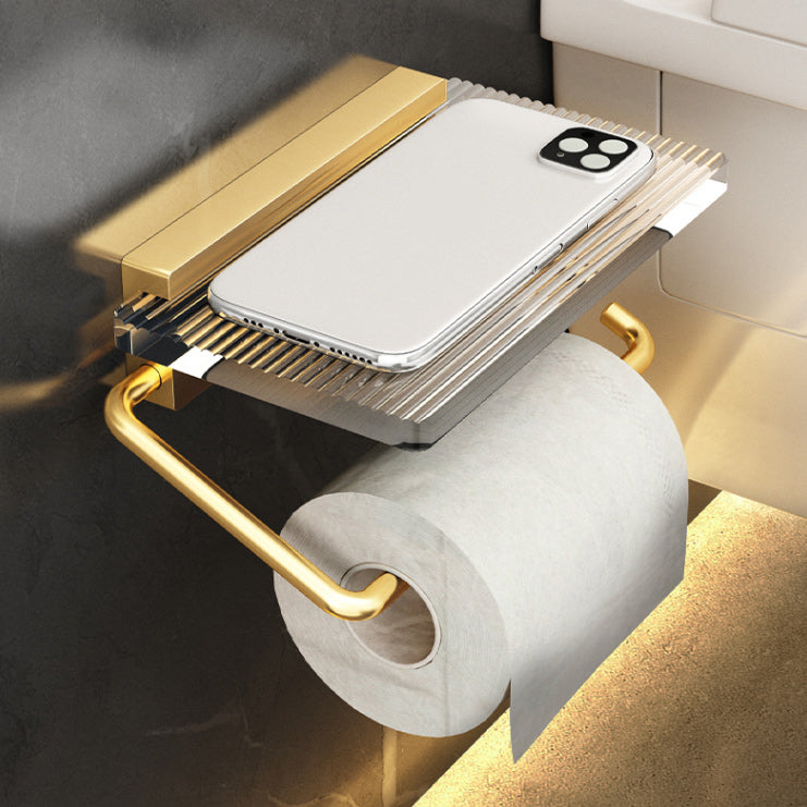 BowLift | Plastic Modern Bathroom Accessories Hardware Set with Bathroom Shelf