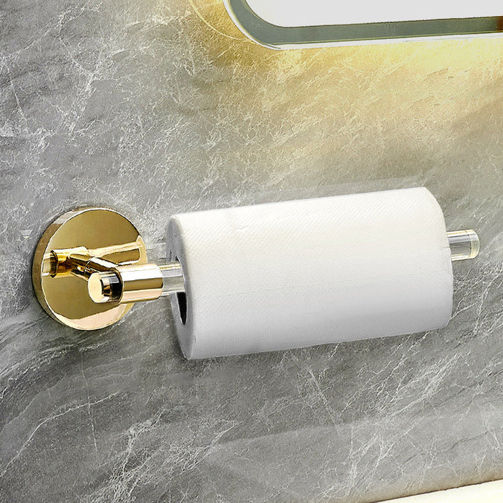 BowLift | Plastic Modern Bathroom Accessories Hardware Set with Bathroom Shelf