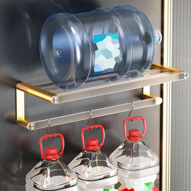 BowLift | Plastic Modern Bathroom Accessories Hardware Set with Bathroom Shelf