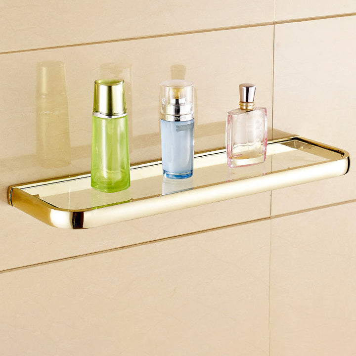 BowLift | Chrome/Gold Bathroom Accessories Set Modern Metal Bathroom Hardware Set