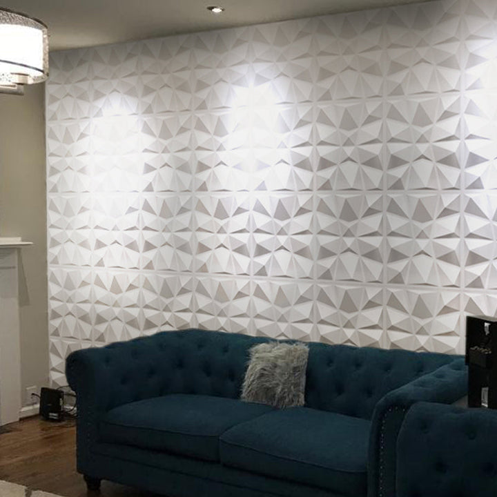 BowLift | Modern Tin Back Wall Panel Smooth Upholstered Wall Ceiling in Black and White