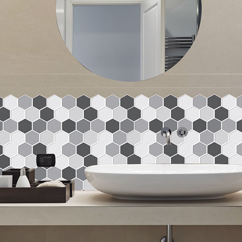 BowLift | Mosaic Tiles Wallpaper PVC waterproof for peeling and sticking Mosaic tiles with hexagonal shape