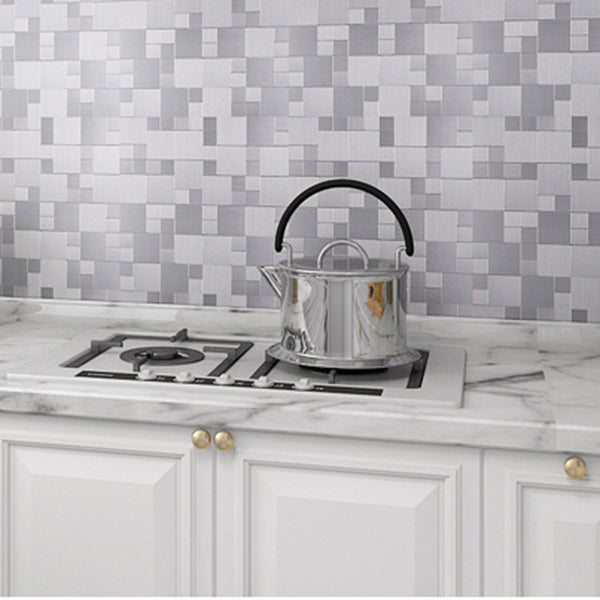 BowLift | Square Peel & Stick Mosaic Tile Waterproof Mosaic Tiles Wallpaper