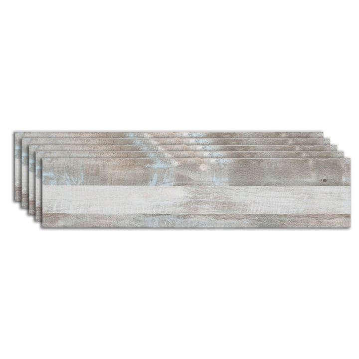 BowLift | Modern Peel & Stick Mosaic Tiles Plastic Wood Look Fading Resistant Vinyl Plank