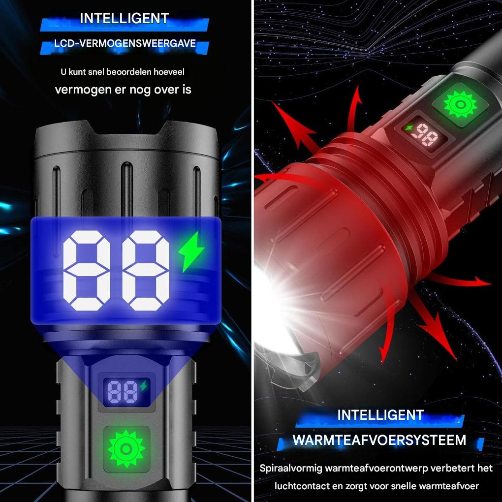 BowLift | UltraStrong Night Vision Flashlight Pro – Rechargeable Aluminum Lamp