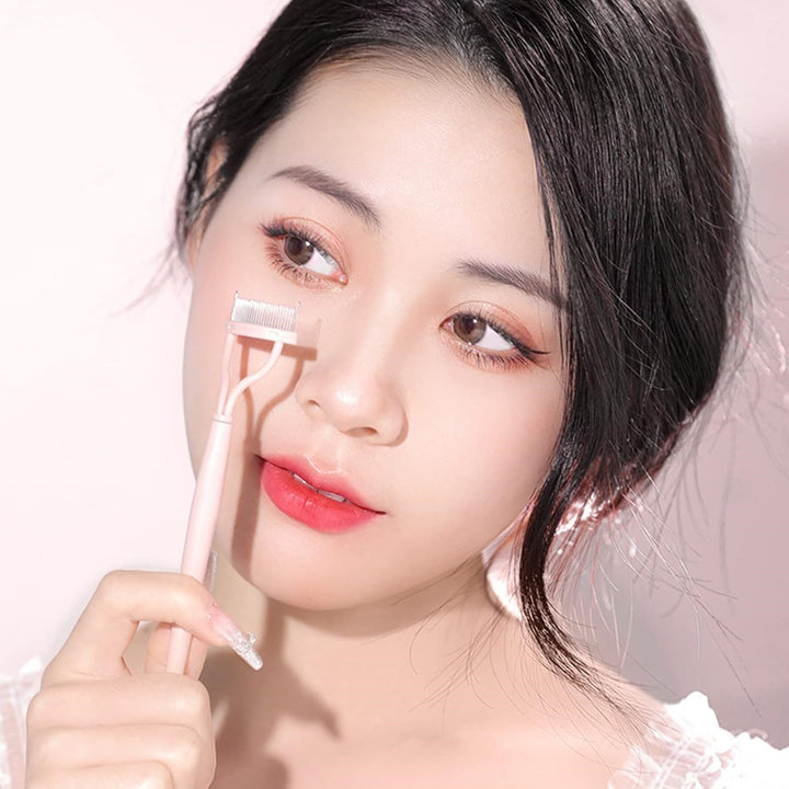 BowLift | BelleCurve Eyelash Comb & Mascara Brush | Perfect Definition | Clump-Free | With Protective Cap