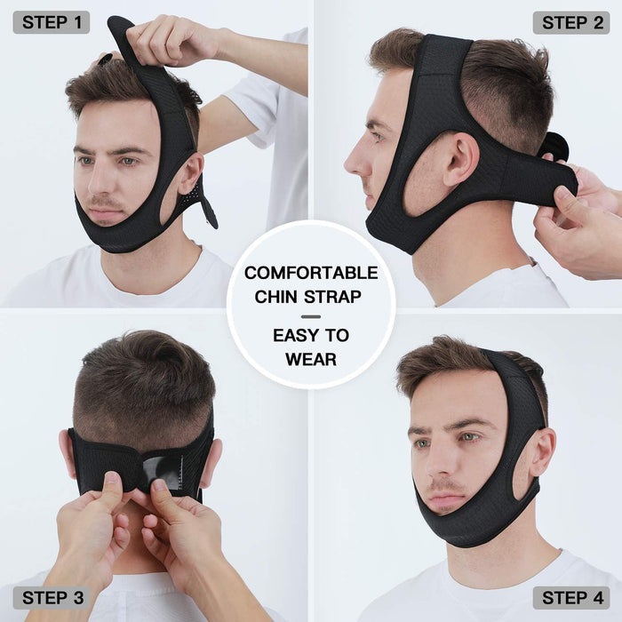 BowLift | SnoreGuard - Comfortable Chin Strap for a Silent and Peaceful Sleep