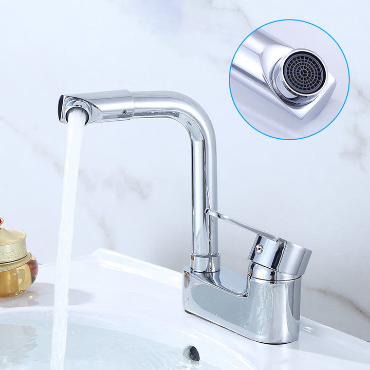 BowLift | Deck Mounted Center Freestanding Bathtub Filler Single Handle Freestanding Faucet