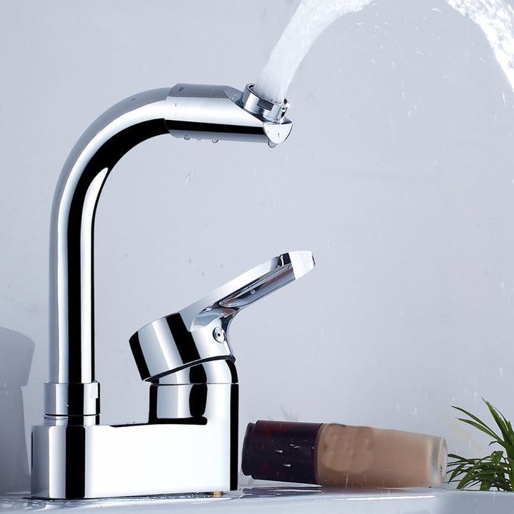 BowLift | Modern Deck Mounted Bronze Freestanding Tub Filler Single Handle Freestanding Faucet