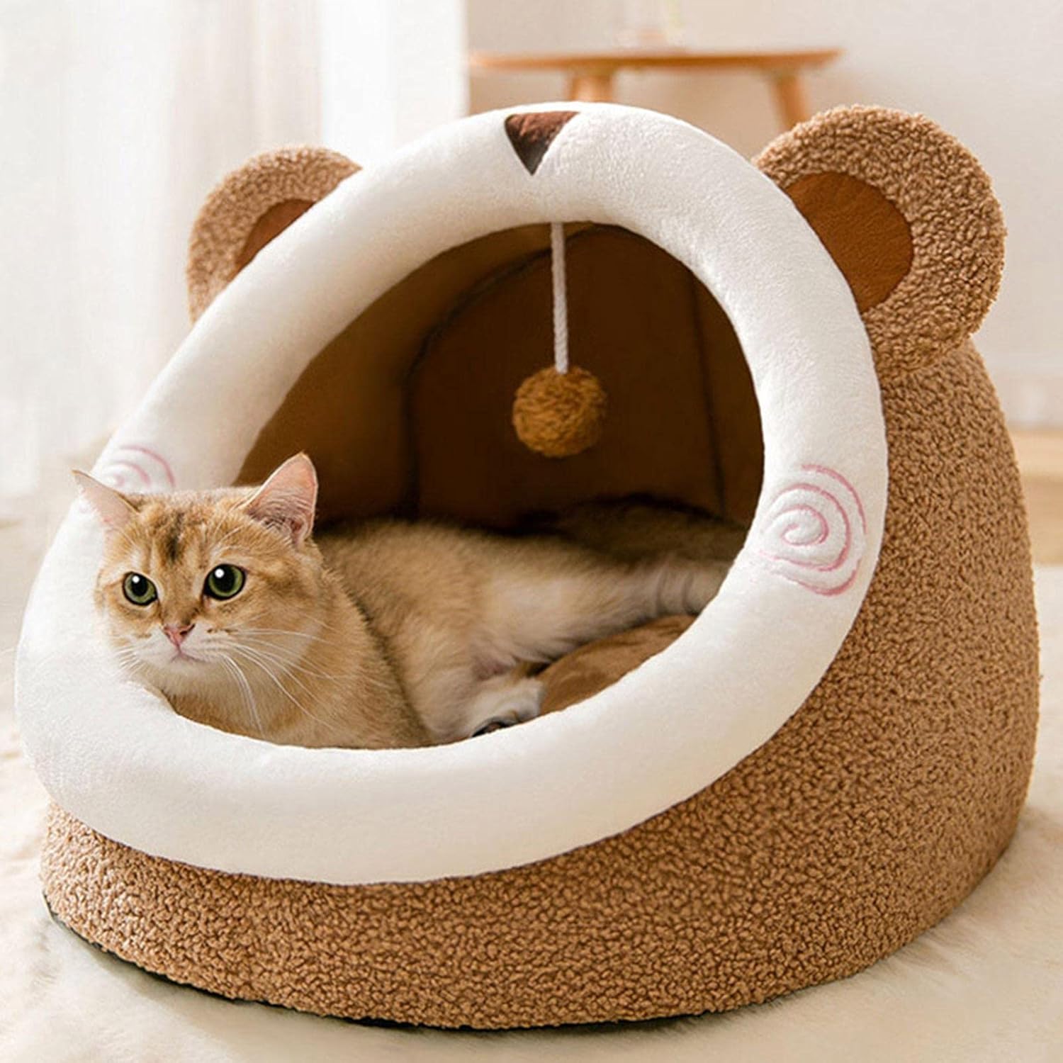 FuzzyNest •  Cat Bed with Ears