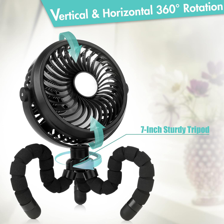 Portable Stroller Fan | Bowlift