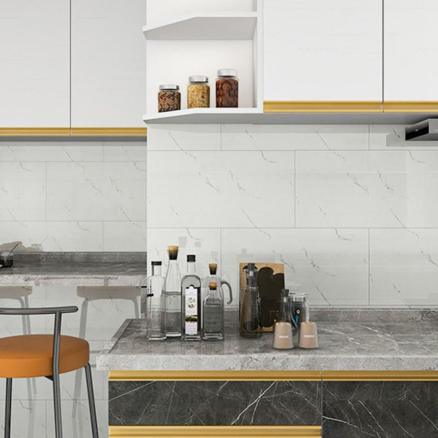 BowLift | Single Tile Wallpaper PVC Rectangular Peel and Stick Wall Tile