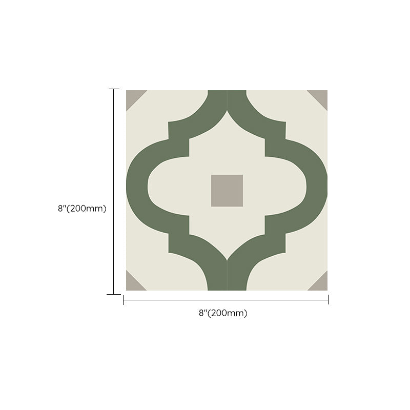 BowLift | Field tile wallpaper square PVC removable and adhesive back tile