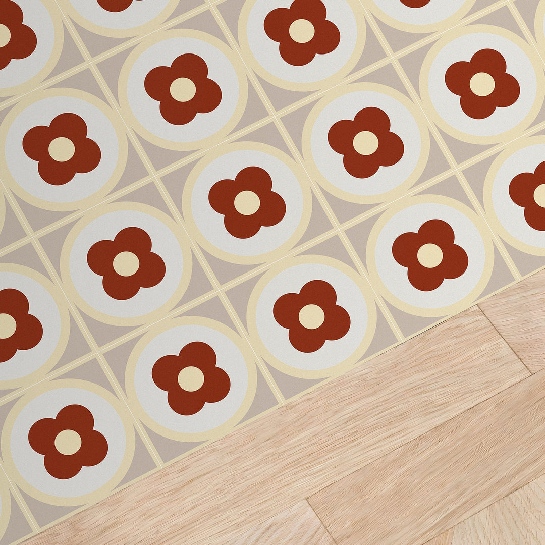 BowLift | Square Peel & Stick Field Tile Waterproof PVC Peel and Stick Wall Tile
