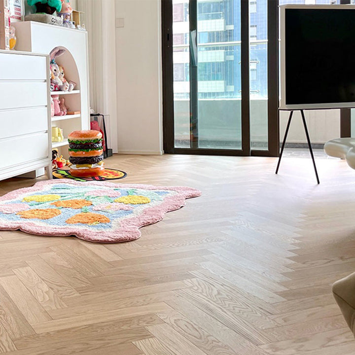 BowLift | Solid wood parquet contemporary wood decking tiles