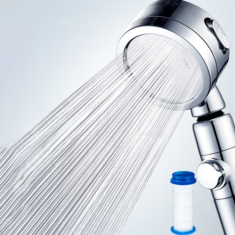 BowLift | Modern Shower Head Adjustable Spray Pattern Rotatable Round Hand Shower