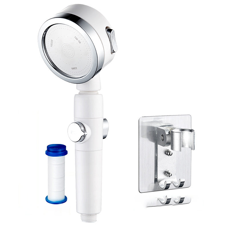 BowLift | Modern Showerhead Adjustable Spray Pattern Rotatable Round Handheld Showerhead