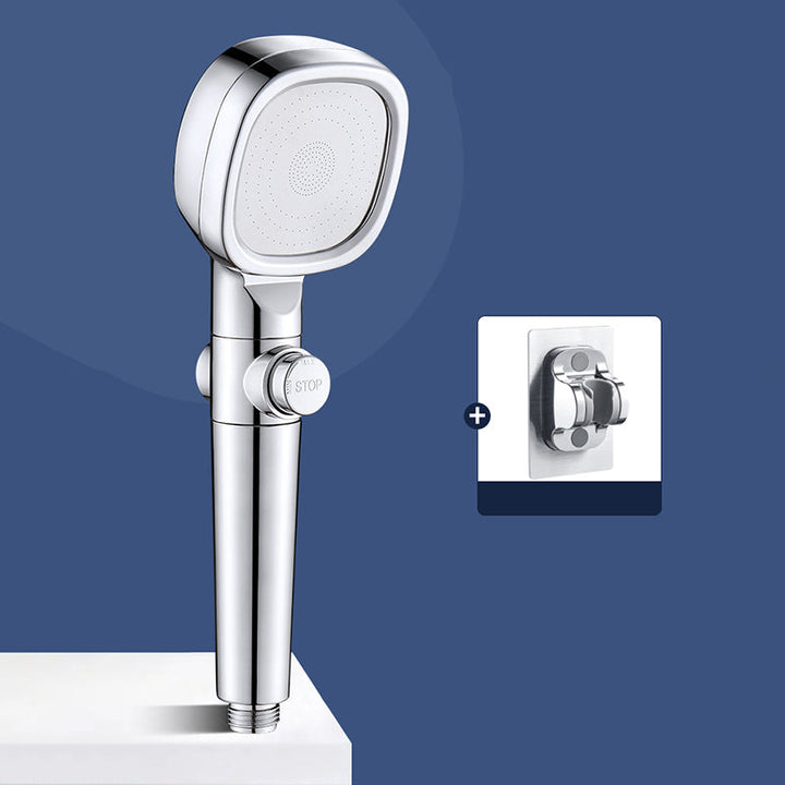 BowLift | Shower Head Bathroom Square Controllable Brass Handheld Shower Head