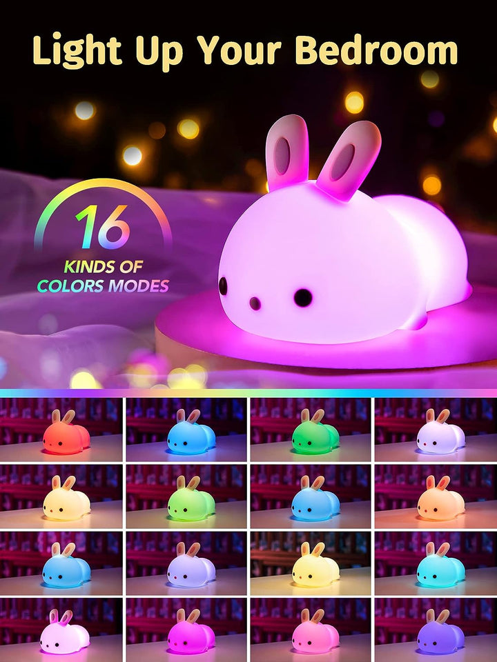 BowLift | RabbitDream Nightlight Magical Rabbit with Color Changing LED Light