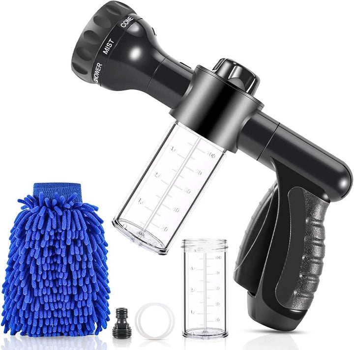 BowLift | Multi-Function Car Wash Gun with Microfiber Attachment