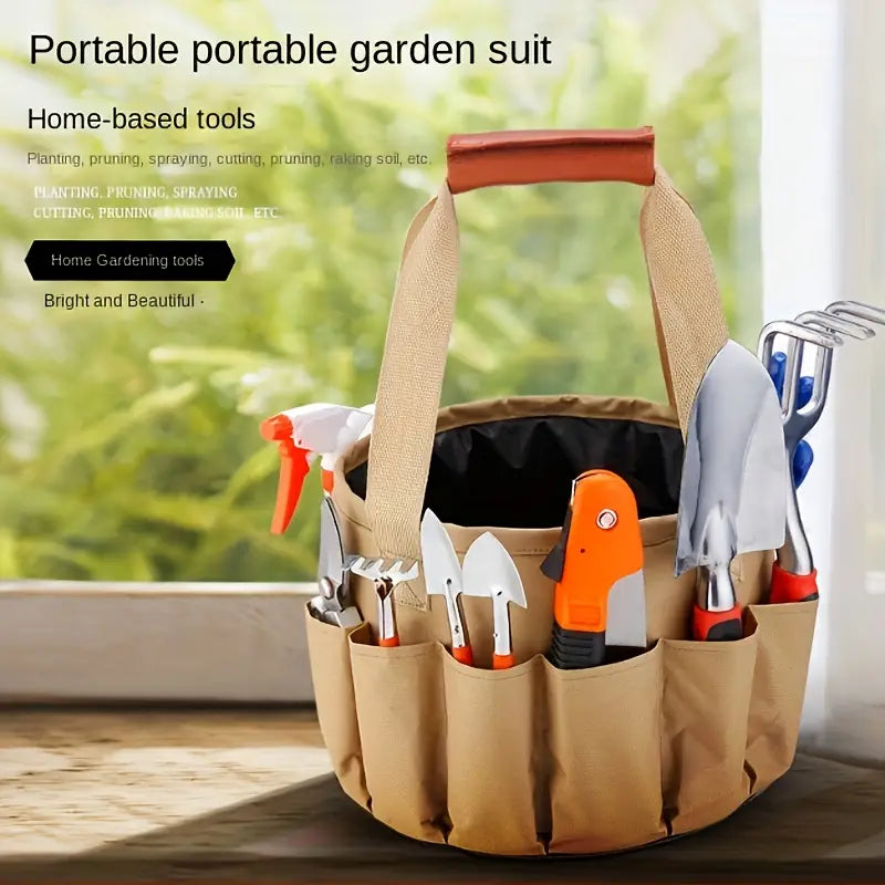 BowLift | Garden Tool Set with Carrying Bag – 10-piece Set for Garden Care