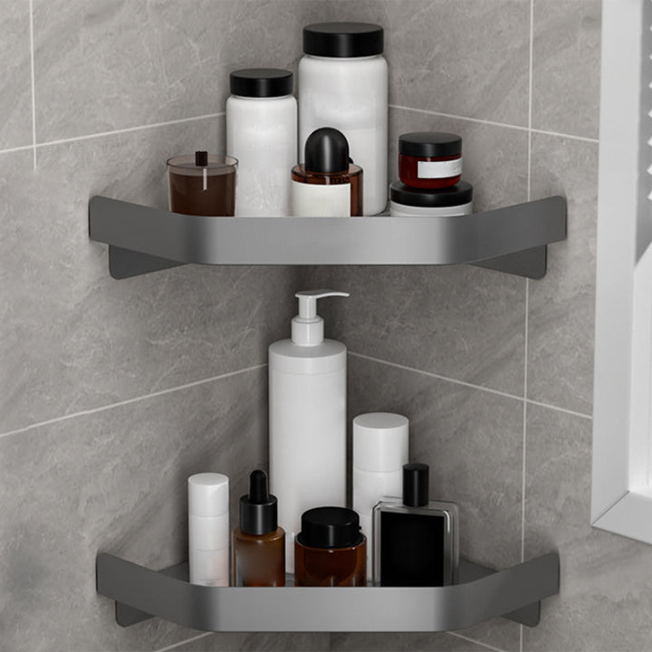 BowLift | Modern gray bathroom hardware set towel bar paper holder bathroom accessory set