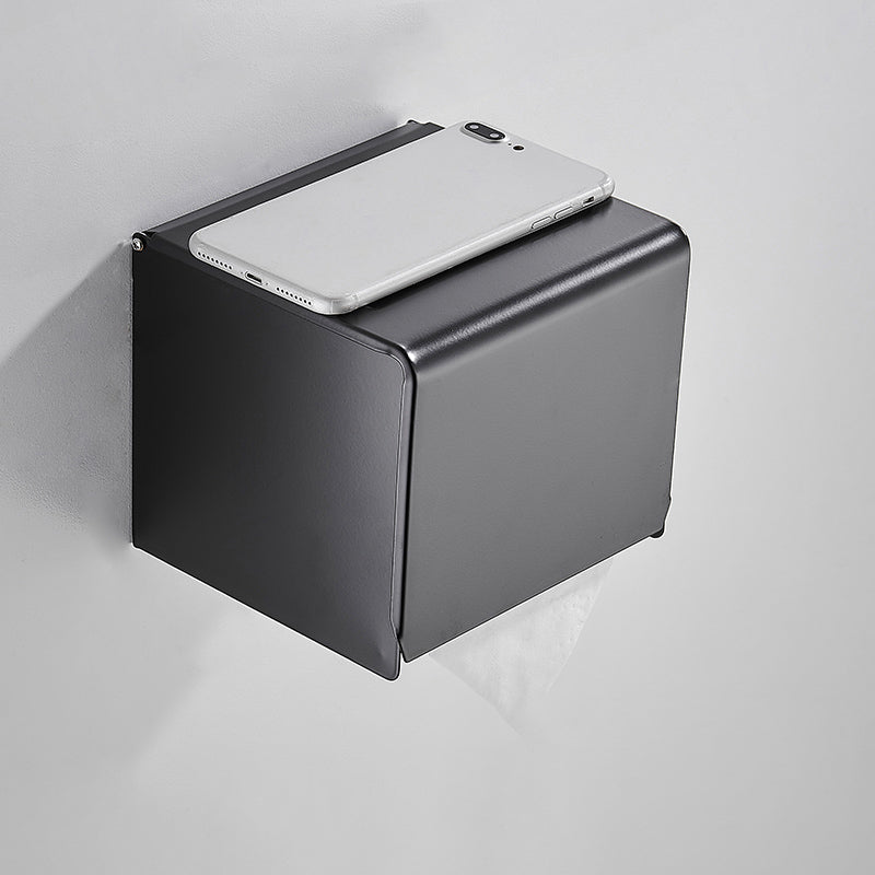 BowLift | Modern Bathroom Accessories Set Black Towel Bar Paper Holder Bathroom Accessories Kit