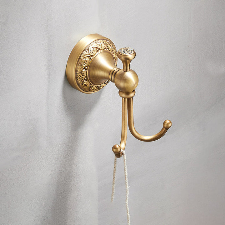 BowLift | Modern Bathroom Accessory Set Paper Holder Bathroom Shelf Gold Bathroom Fittings Set