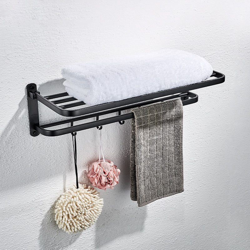 BowLift | Modern black bathroom accessories set towel holder bathroom shelf bathroom faucet set