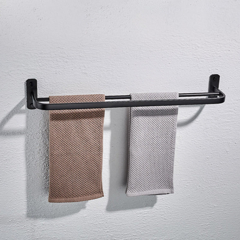 BowLift | Modern black bathroom accessories set towel holder bathroom shelf bathroom faucet set