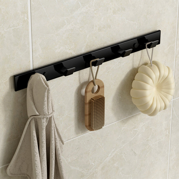BowLift | Modern Bathroom Set Towel Bar Paper Holder Black Bathroom Accessory Set
