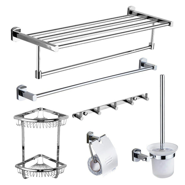 BowLift | Modern Bathroom Accessory Set Paper Holder Towel Bar Stainless Steel Bathroom Set