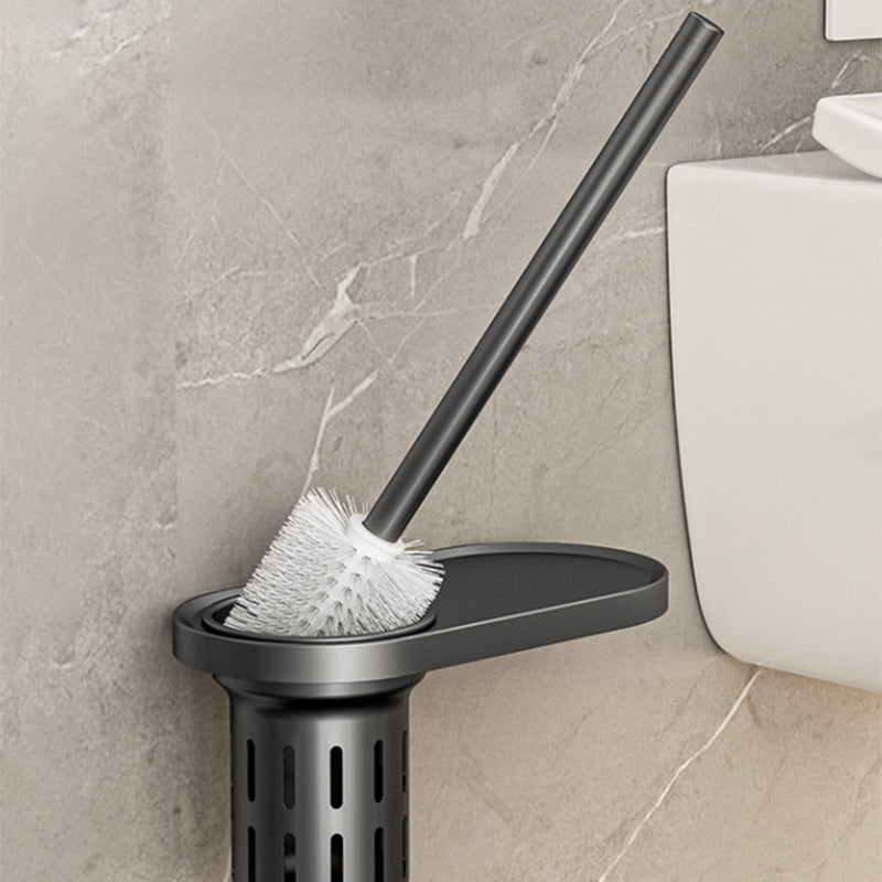 BowLift | Modern bathroom accessory set Bathroom shelf Towel bar gray bathroom accessory set