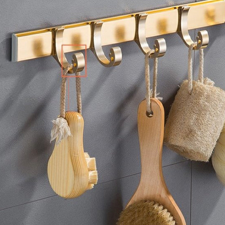 BowLift | Gold 7-piece Bathroom Accessory Set Vintage Bathroom Accessory Set