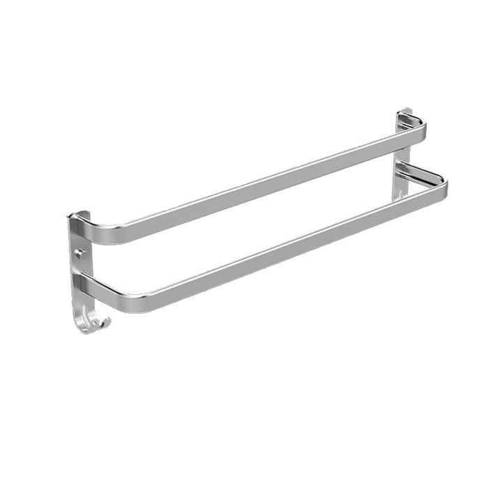 BowLift | 7-piece Bathroom Accessory Set Modern Aluminum Bathroom Set in Silver