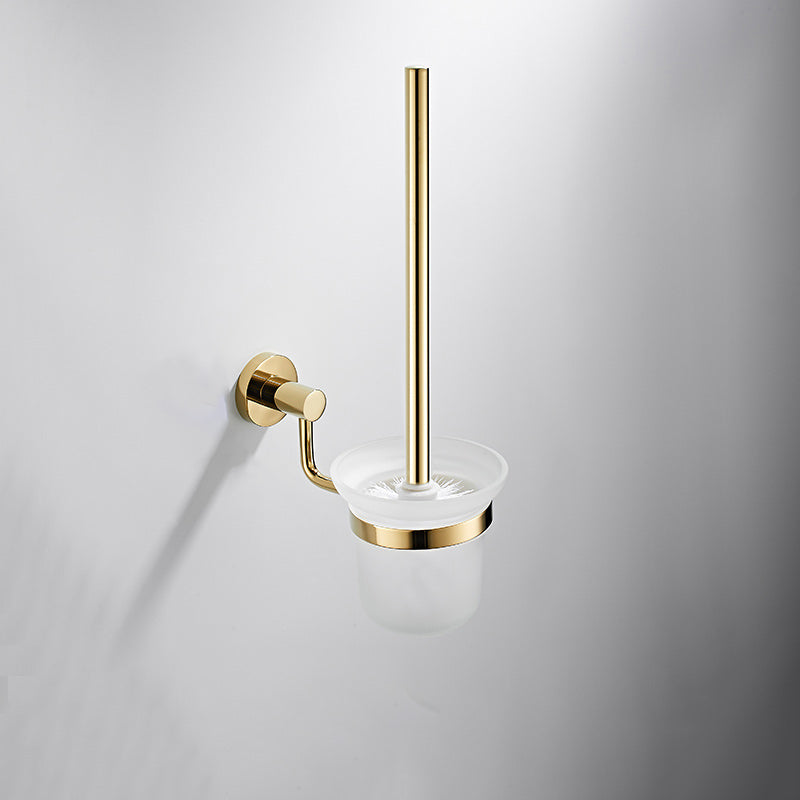 BowLift | 4 Pieces Traditional Bathroom Accessory Set Brass Bathroom Set in Matte Gold