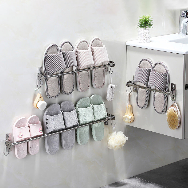 BowLift | 3-piece stainless steel bathroom accessory set Modern chrome object stand