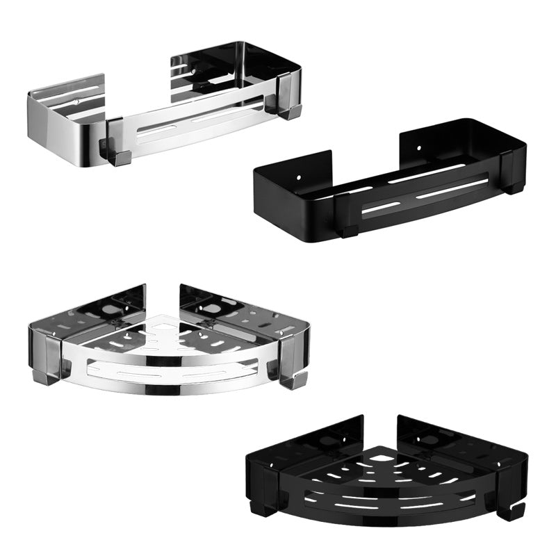 BowLift | Modern Stainless Steel Bath Accessory Set Rectangular & Triangular Bath Shelf