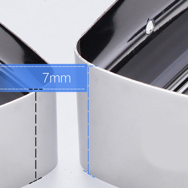 BowLift | Modern Stainless Steel Bath Accessory Set Rectangular & Triangular Bath Shelf
