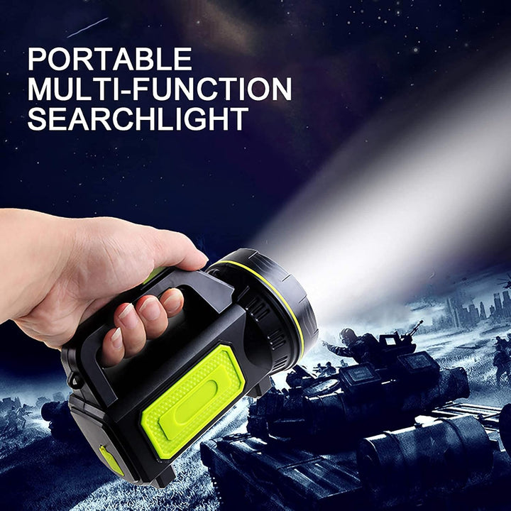 BowLift | LED flashlight with side spotlight – Portable work light for camping and emergencies