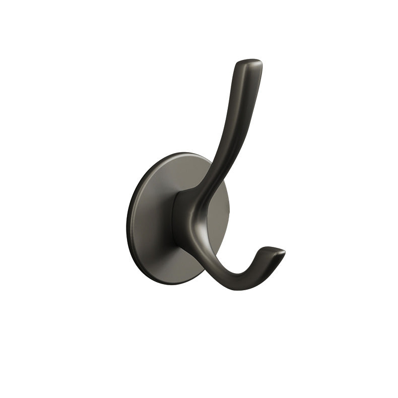 BowLift | 10-piece Bathroom Accessory Set Modern Matt Gray Bathrobe Hooks